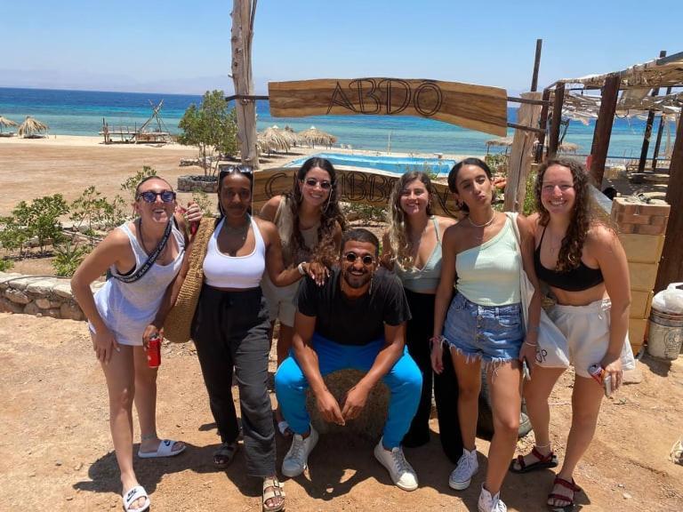 Abdo Caribbean Camp Hotel Nuweiba Exterior photo